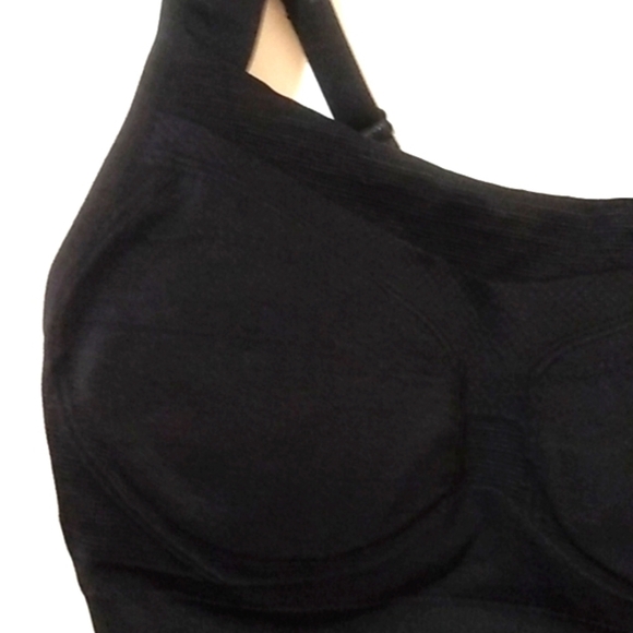 JOCKEY SPORT BLACK ONYX SUPPORT SPORTS BRA SIZE SMALL NWT - Picture 9 of 9